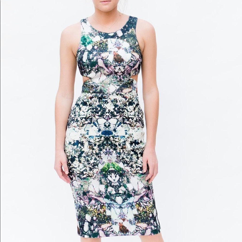 Hunter Bell New York Porter Cocktail Cutout Dress